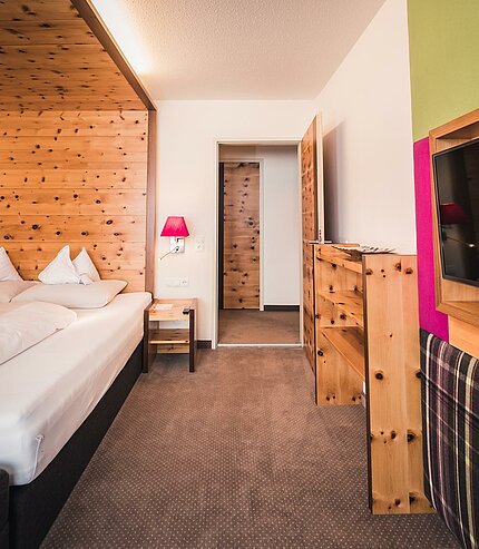 gemütliche Doppelzimmer im Hotel Enzian in Obertauern