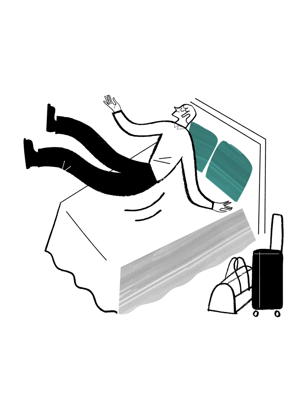 Zimmer & Suiten Illustration