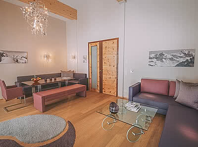 Grand deluxe panorama room in the 4* Hotel Enzian Obertauern