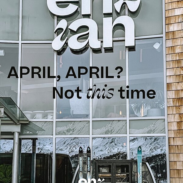 No april fools, just a good deal! Wer früh bucht, bekommt einfach bessere Preise und weniger Stress! -10% Earlybird Deal auf alle Buchungen für die nächste Wintersaison, bis 1.